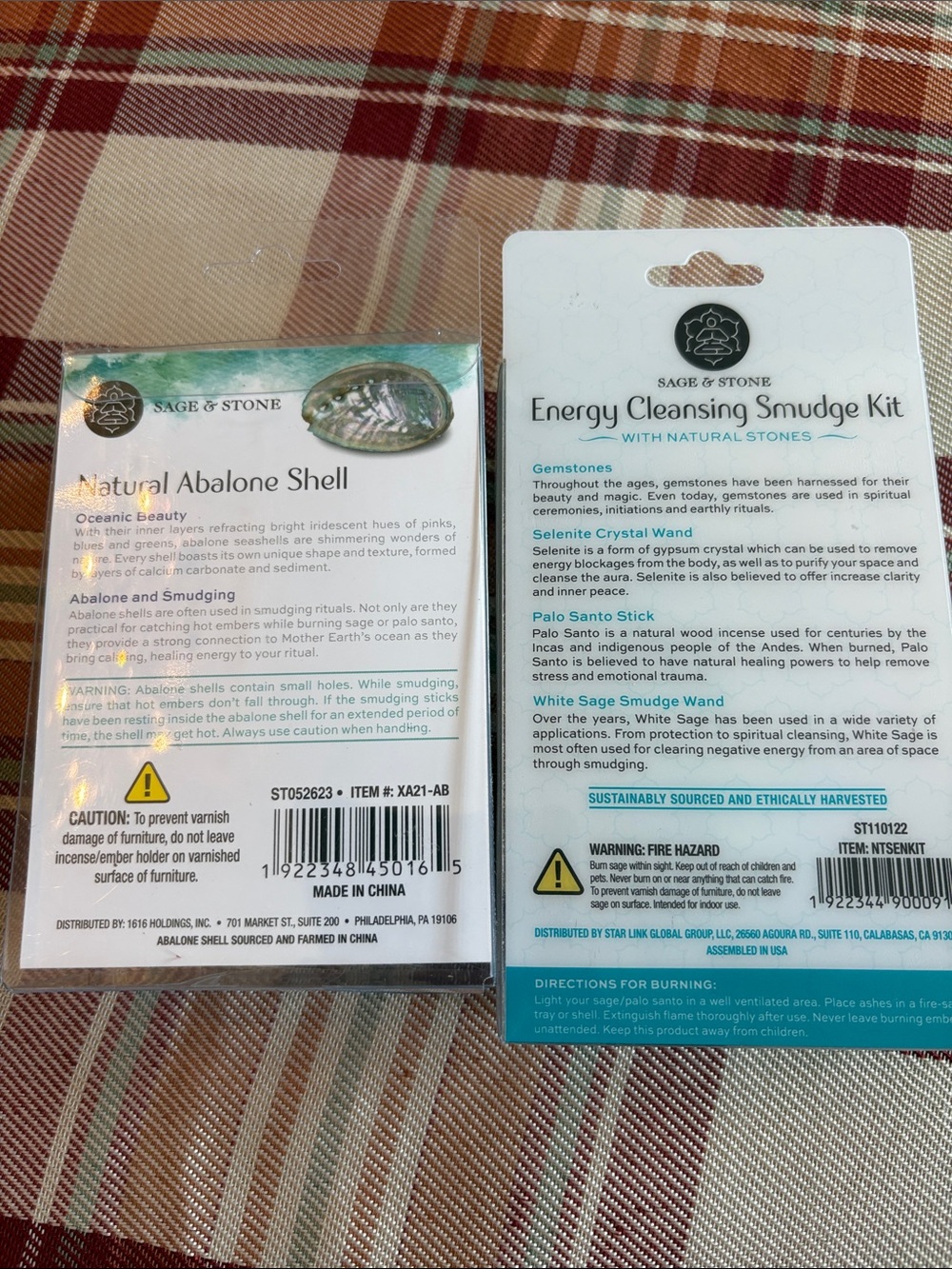 Energy cleansing smudge kit - Picture 2 of 2